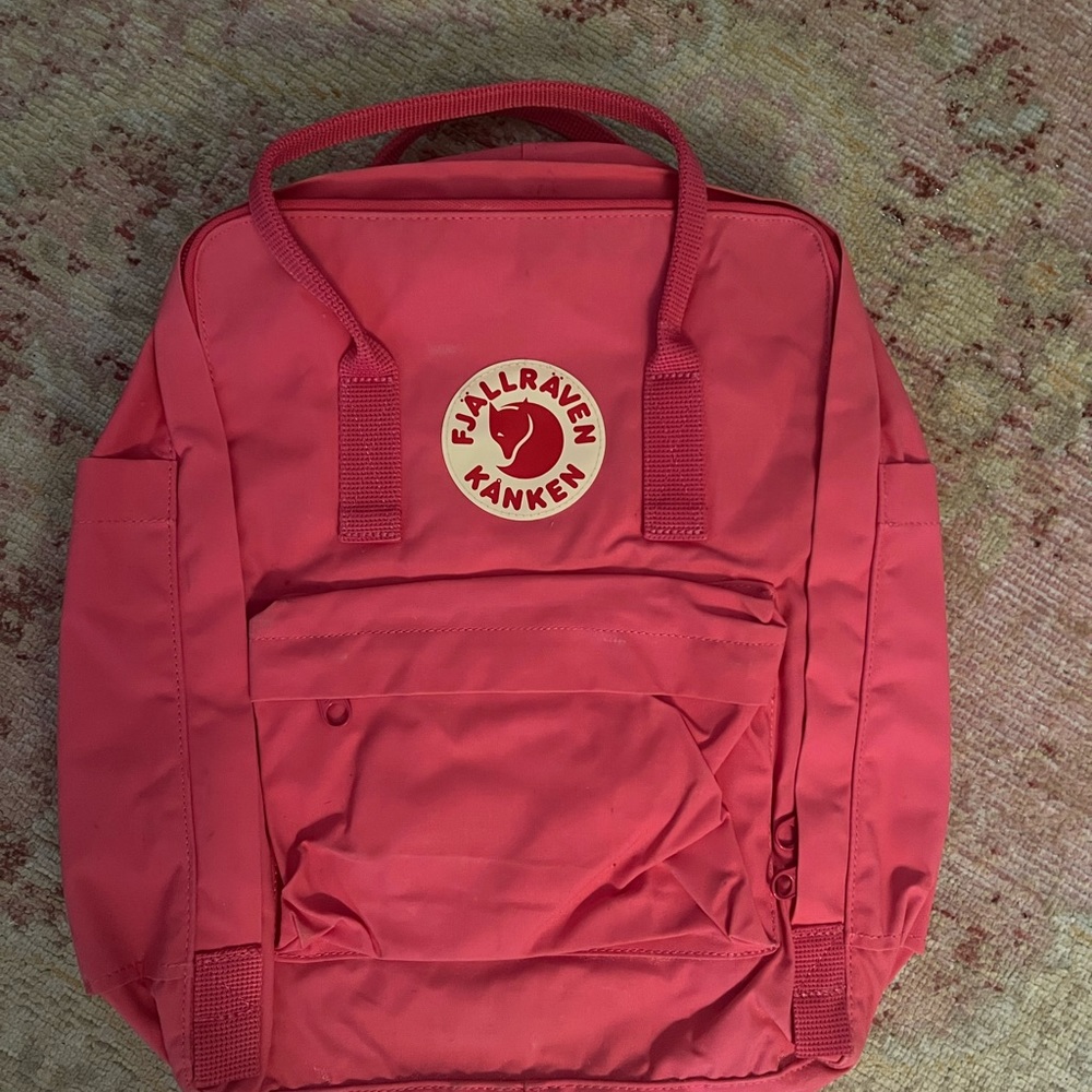 Pink backpack